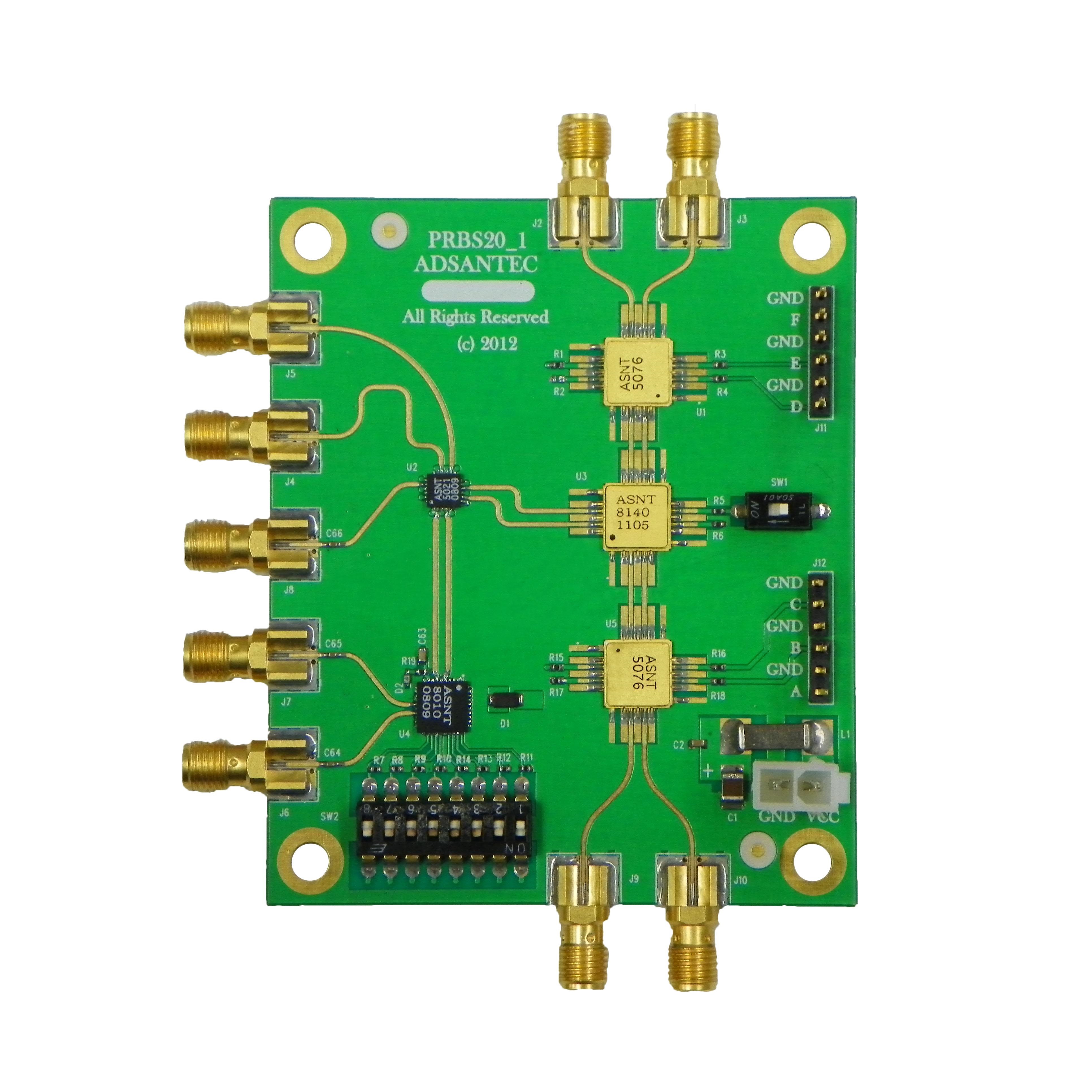 ASNTPRBS20_1 ADSANTEC2^71 PRBS Generator w/ Jitter Insertion, Sync