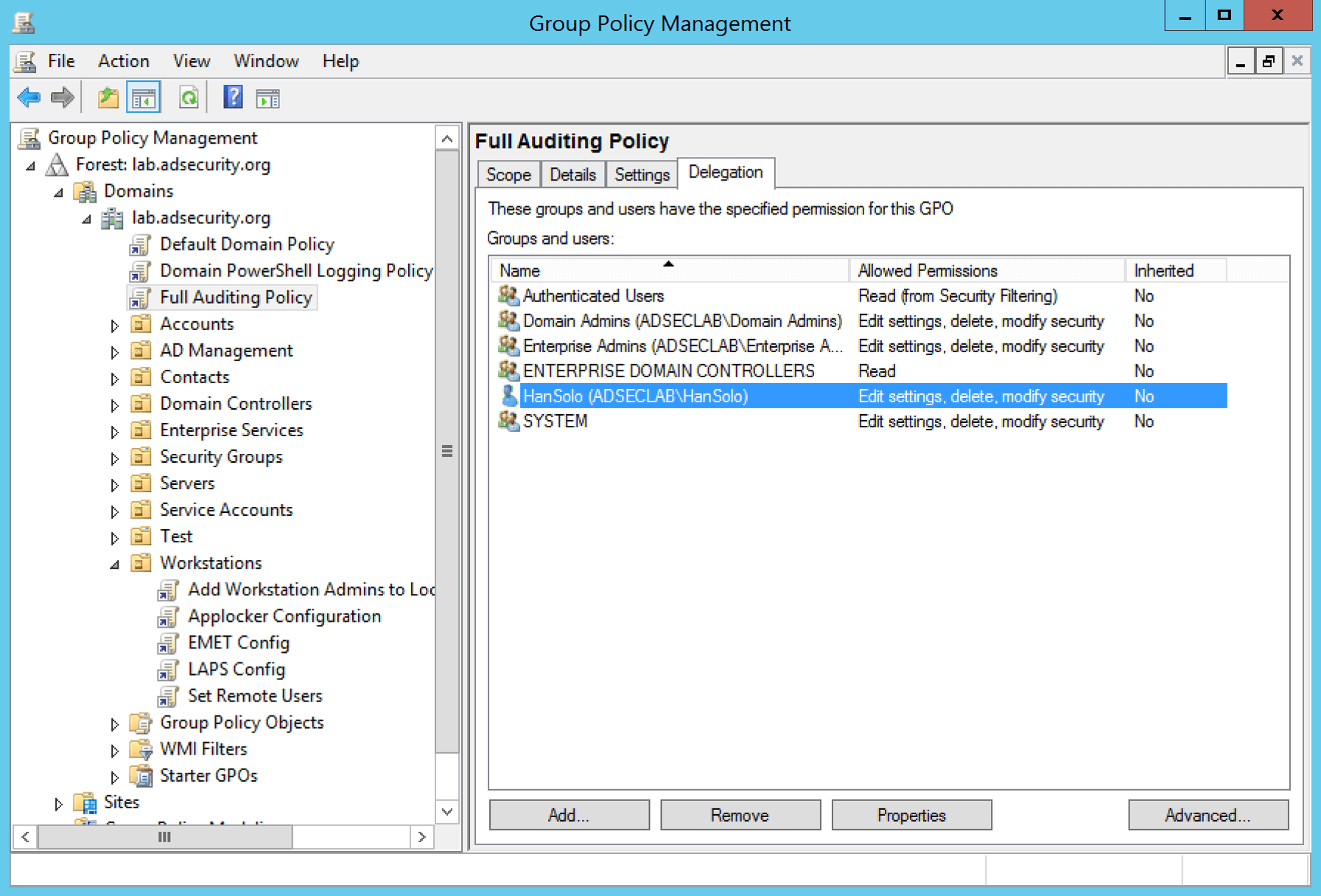 Scanning for Active Directory Privileges & Privileged Accounts Active