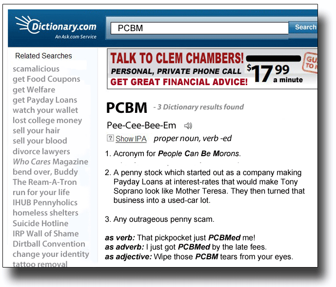 The Question and Answer Board Yes, PCBM was a big loss, and we were al...