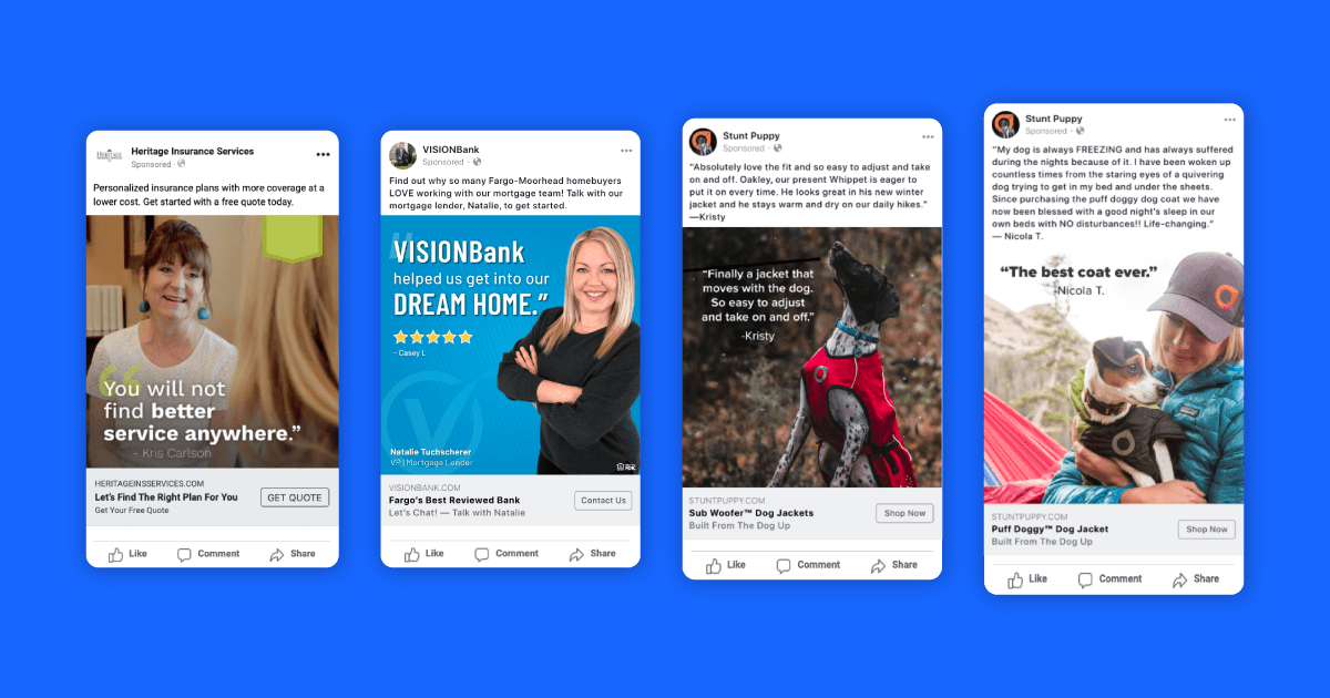 How to Use Testimonials & Customer Reviews in Your Facebook Ads