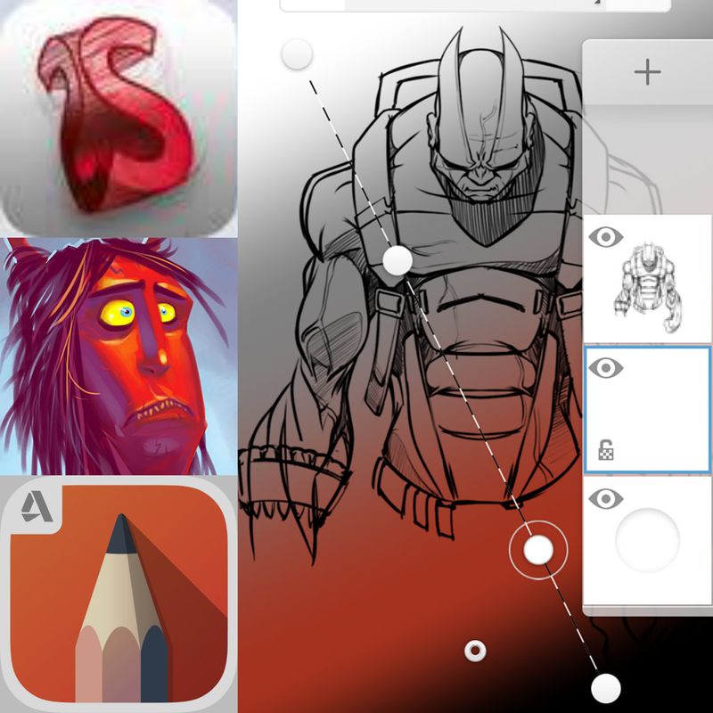 How to draw using autodesk sketchbook kidspol