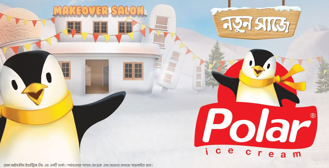 Polar Ice Cream New Logo Ads of Bangladesh