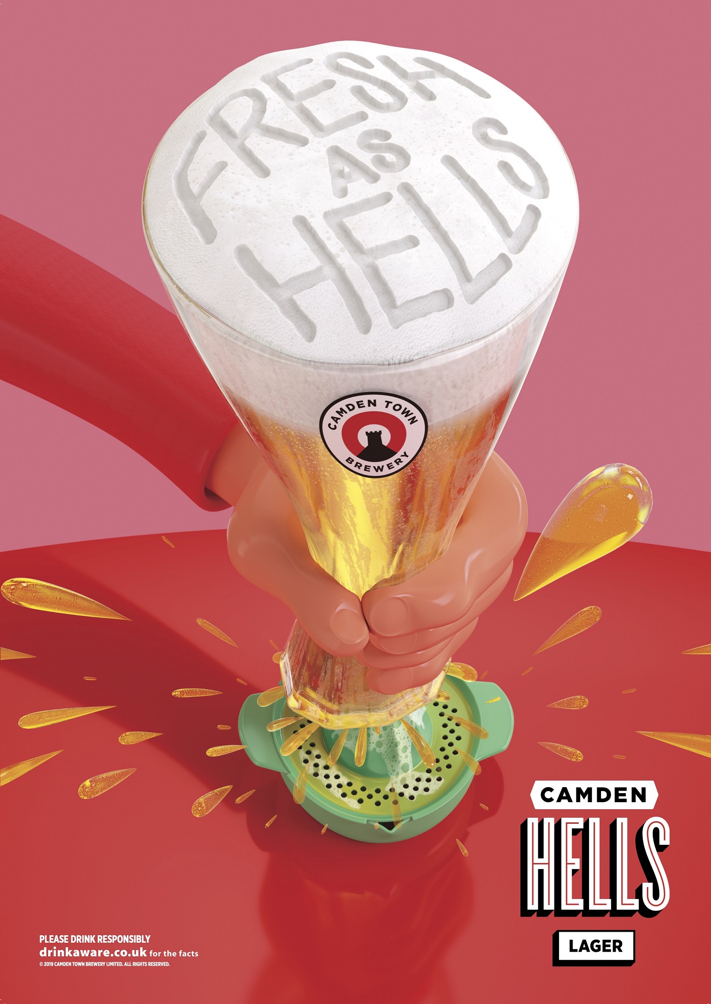 "Fresh as Hells" A fresh take on beer advertising