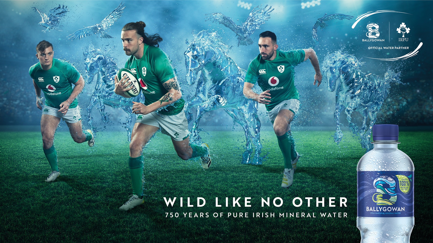 TBWA\Dublin Launches Ballygowan's Powerful IRFU Sponsorship