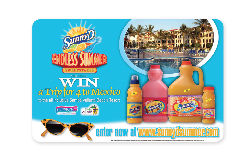Sunny D Contest Adsolutions Marketing Inc.