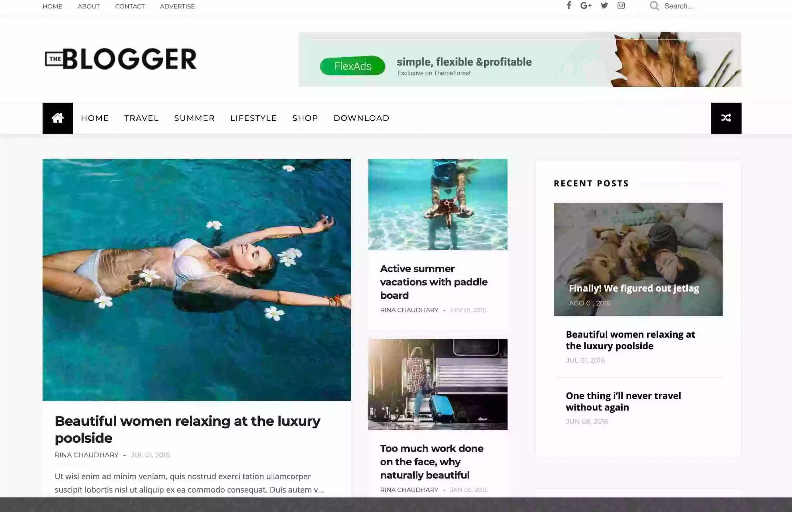Best Free Blogger Templates Simple and Responsive Blogspot Themes