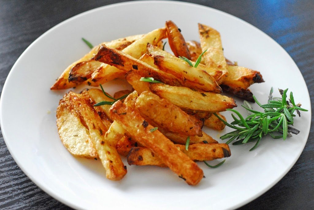 Baked Rosemary Garlic Fries