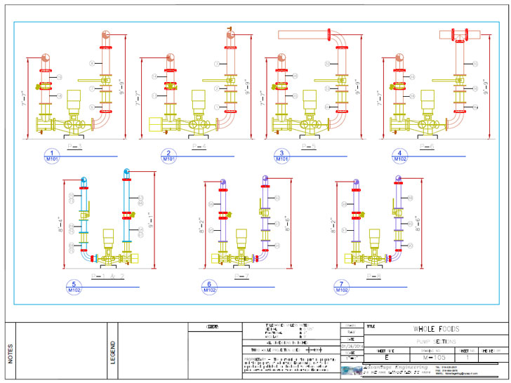 Mep Coordination Drawings Pipe Fabrication Drawings Plumbing