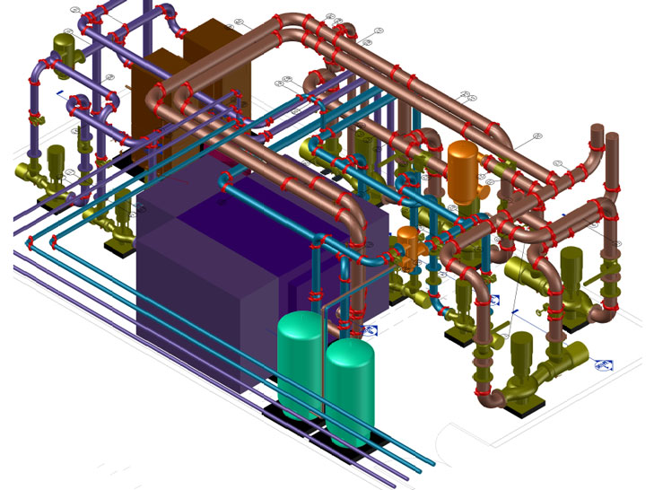 Mep Coordination Drawings Pipe Fabrication Drawings Plumbing Drawing Piping Spool Drawings