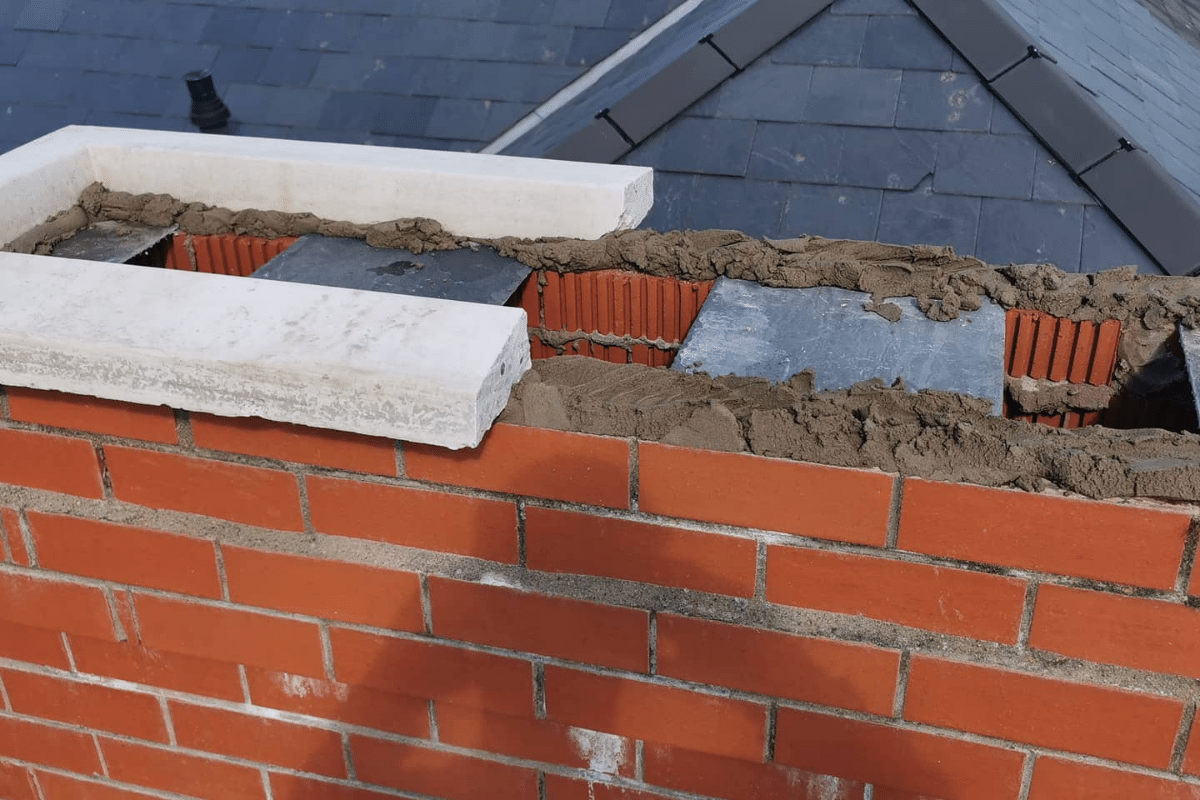 Chimney Coping Replacement Advanced Construction & Roofing