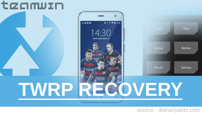 Install TWRP Advan Barca S50D Tanpa PC