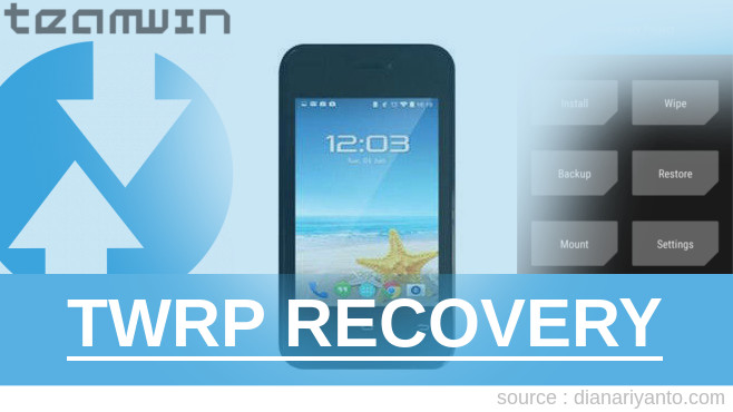 Cara Pasang TWRP Advan Vandroid S35H Tanpa Komputer