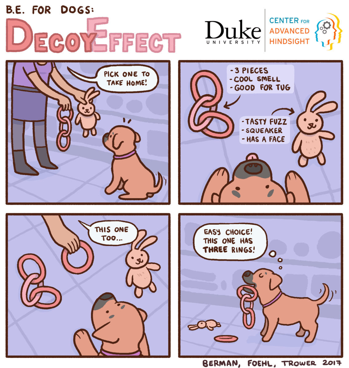 Decoy Effect Behavioral science research Center for Advanced Hindsight