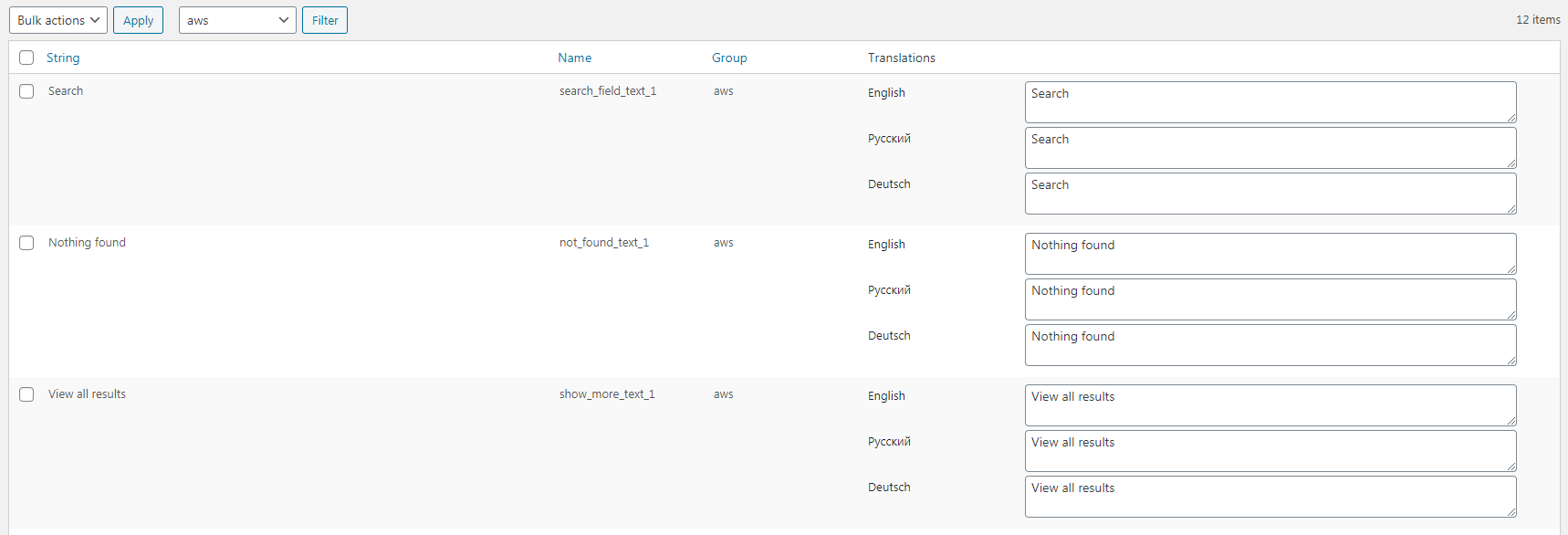 Polylang Advanced Woo Search