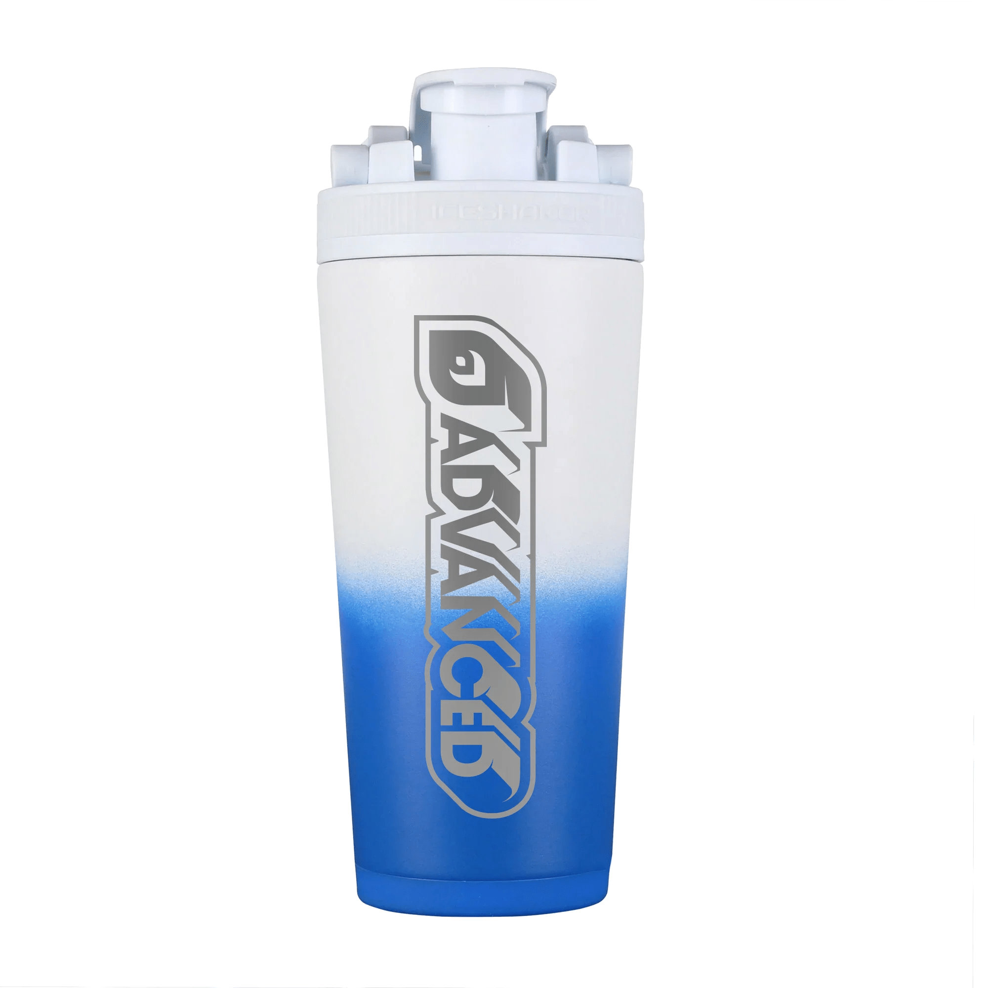 Extruded Vision ADVANCED Premium 26oz Ice Shaker Royal/White
