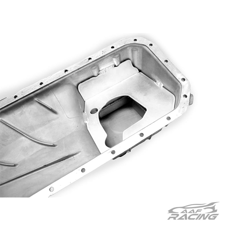 AAF E30 M20 Oil Pan Baffle (INSTALLED) Advanced Auto Fabrication