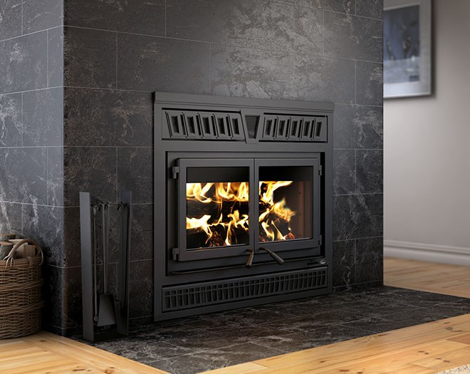 Valcourt FP15 Waterloo Wood Fireplace Advanced Chimney