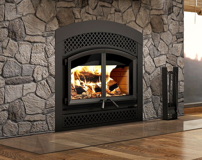 Valcourt FP15a Waterloo Arched Faceplate Wood Fireplace Advanced