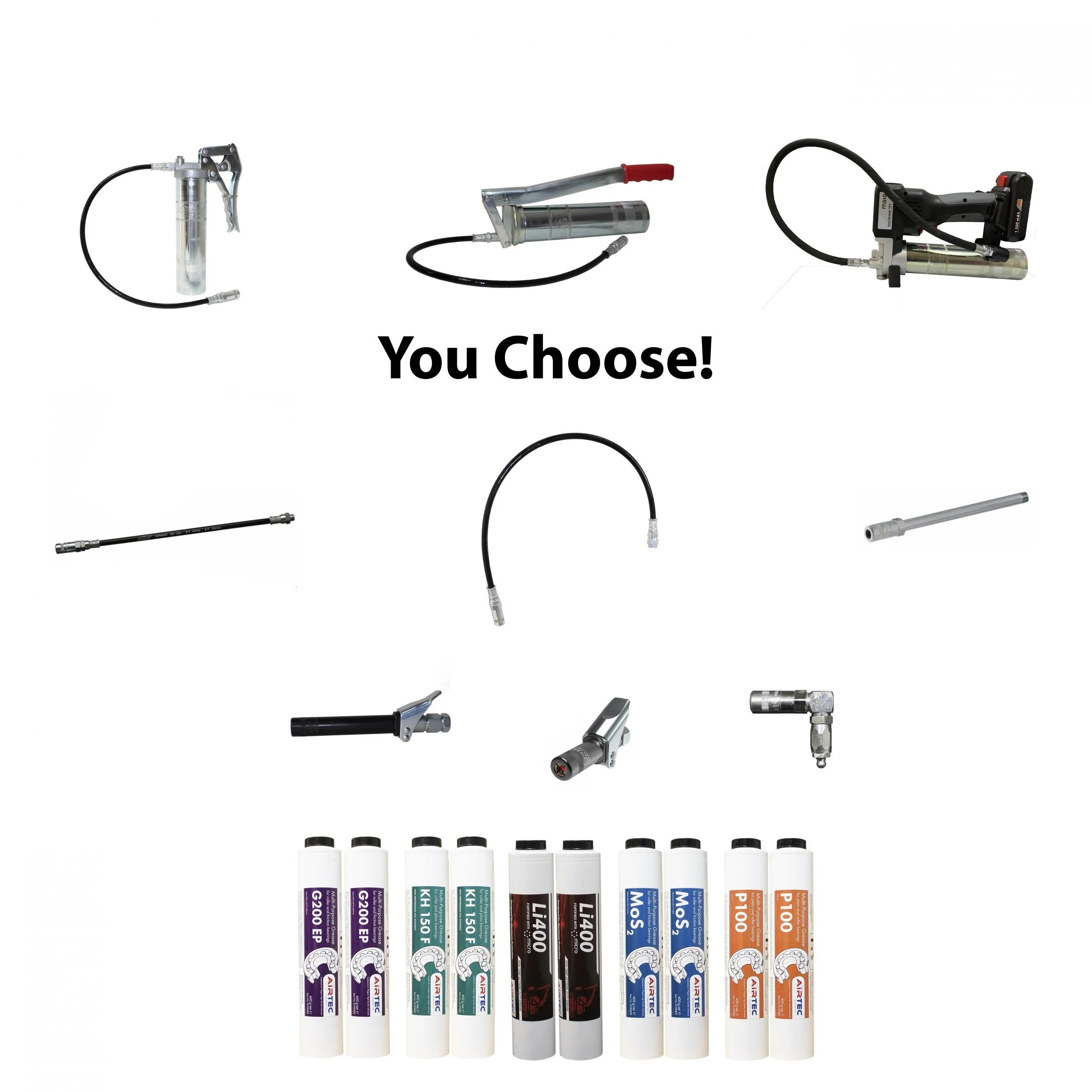 Grease Gun Kit Lubricant Company AET Systems, Inc.