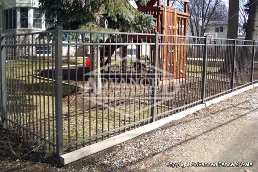 Aluminum Fencing Advanced Fence & Gate Glenview IL