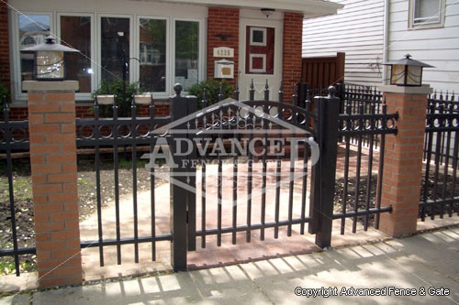 Aluminum Fencing Advanced Fence & Gate Glenview IL