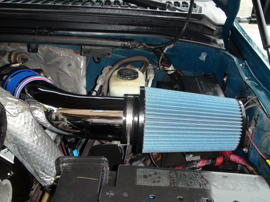 9403 FORD POWERSTROKE 7.3 DIY 4″ AFe Polished Intake Kit Advance