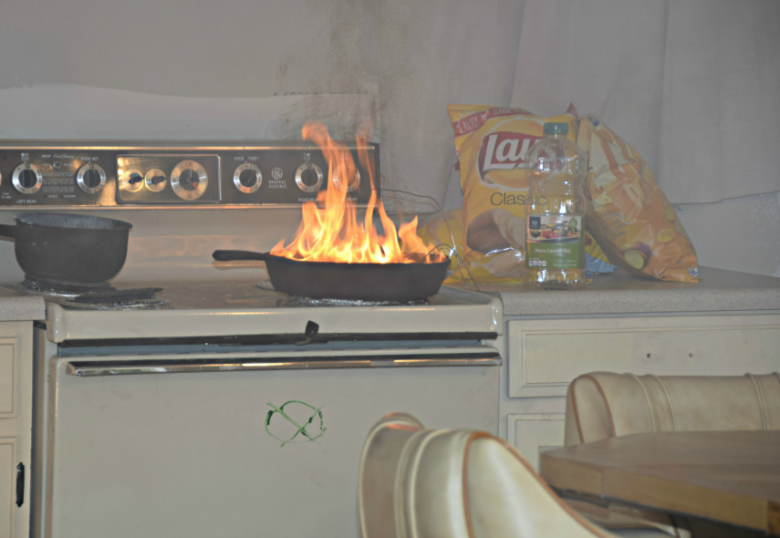 The Very Real Danger of Unattended Cooking Fires advancedintel