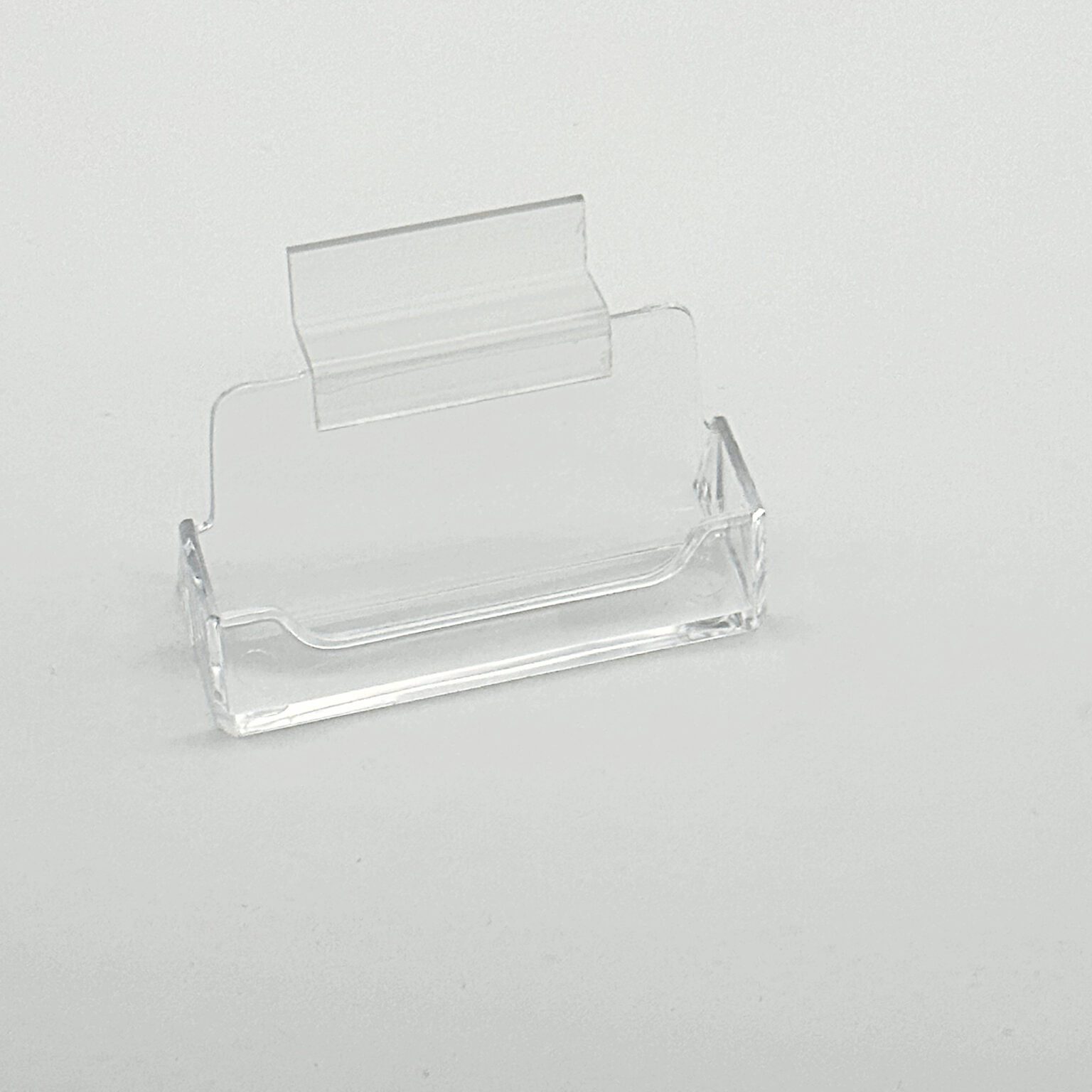 Acrylic Slatwall Business Card Holder