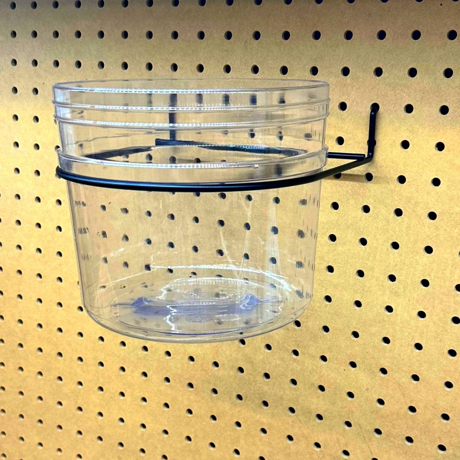 Single Jar Rack for Slatwall and Pegboard