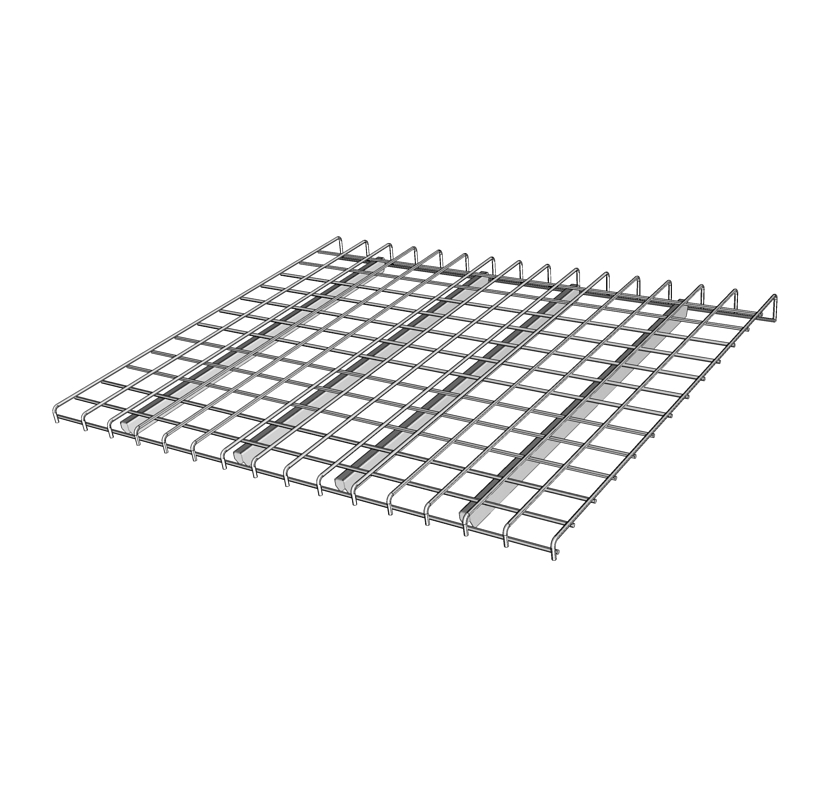 Lozier Widespan Gravity Flow Waterfall Wire Shelf Advance Displays