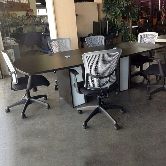 Advanced Liquidators Verde Collection 8ft Conference Table (Espresso)