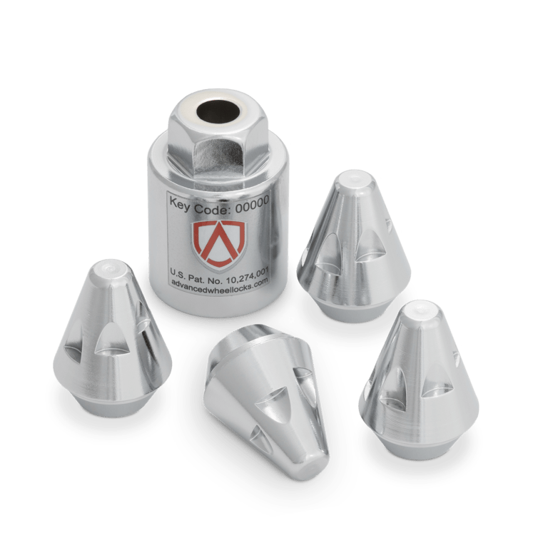Wheel Lock Set M12x1.5, 33mm Tall, Cone Seat 3008 Advanced Locks