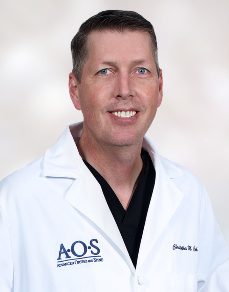 Christopher Cook, MD Orthopaedic & Joint Replacement Surgeon Advanced Ortho & Spine