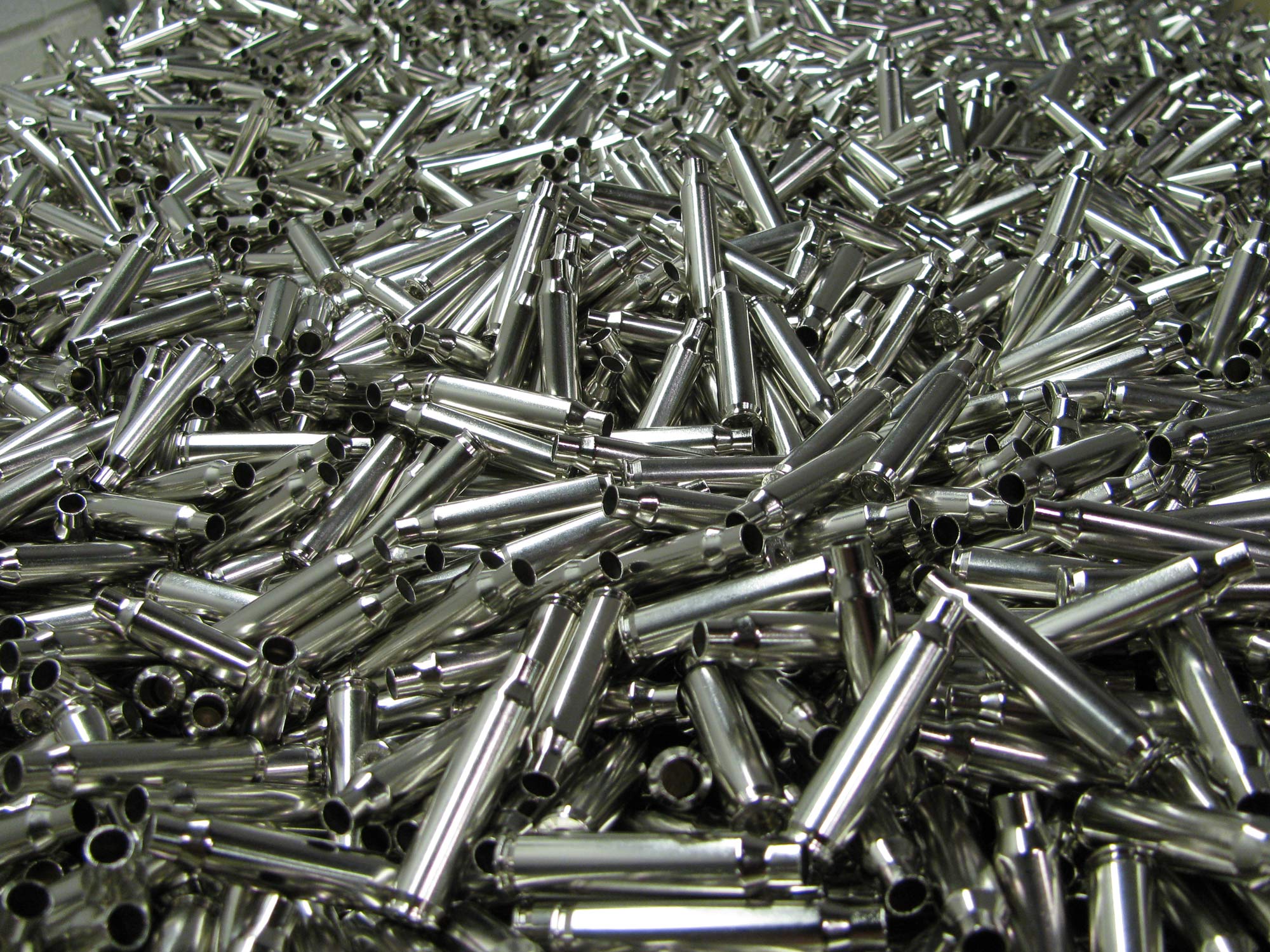 Nickel Plating of Shell Casings Ductabright 7a® Nickel