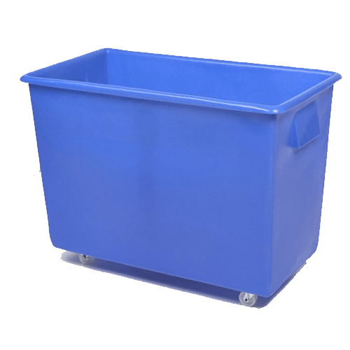 Wheeled Trolley / Bin 165 litre Bottle Bin Skip Blue Catering/Bottle Wheeled Trollies, Waste