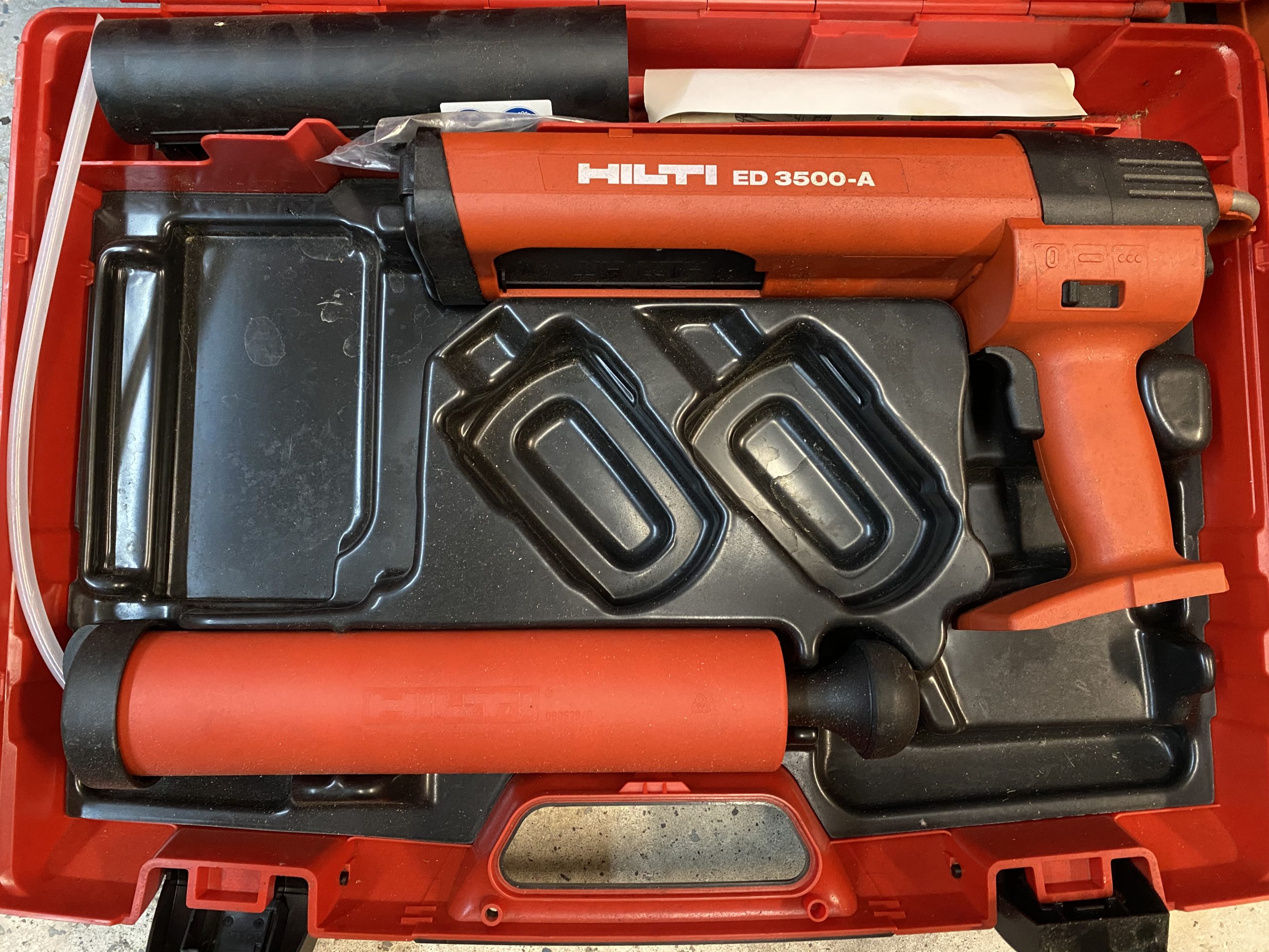 Hilti ED 3500A Cordless Dispenser Epoxy Glue Paste Adhesive Gun w