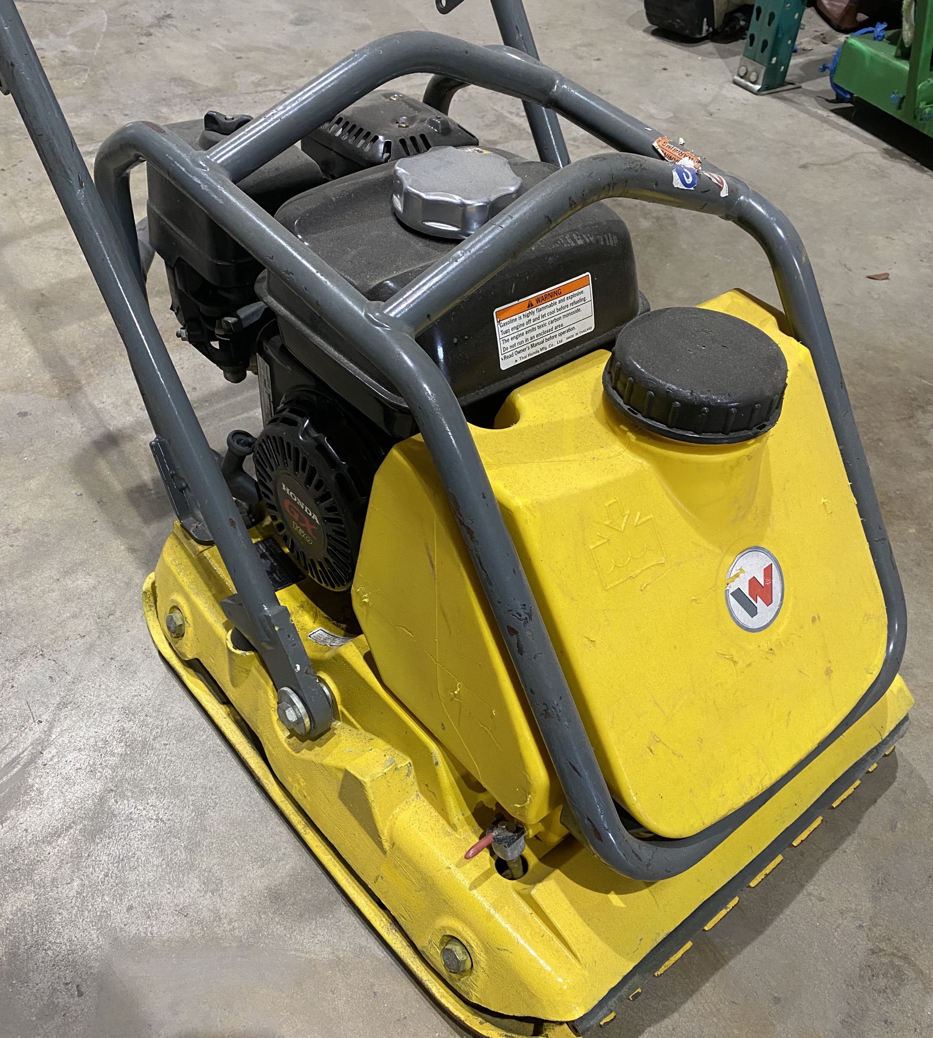 Wacker Neuson WP1550 Walk Behind Vibratory Plate Compactor Advanced