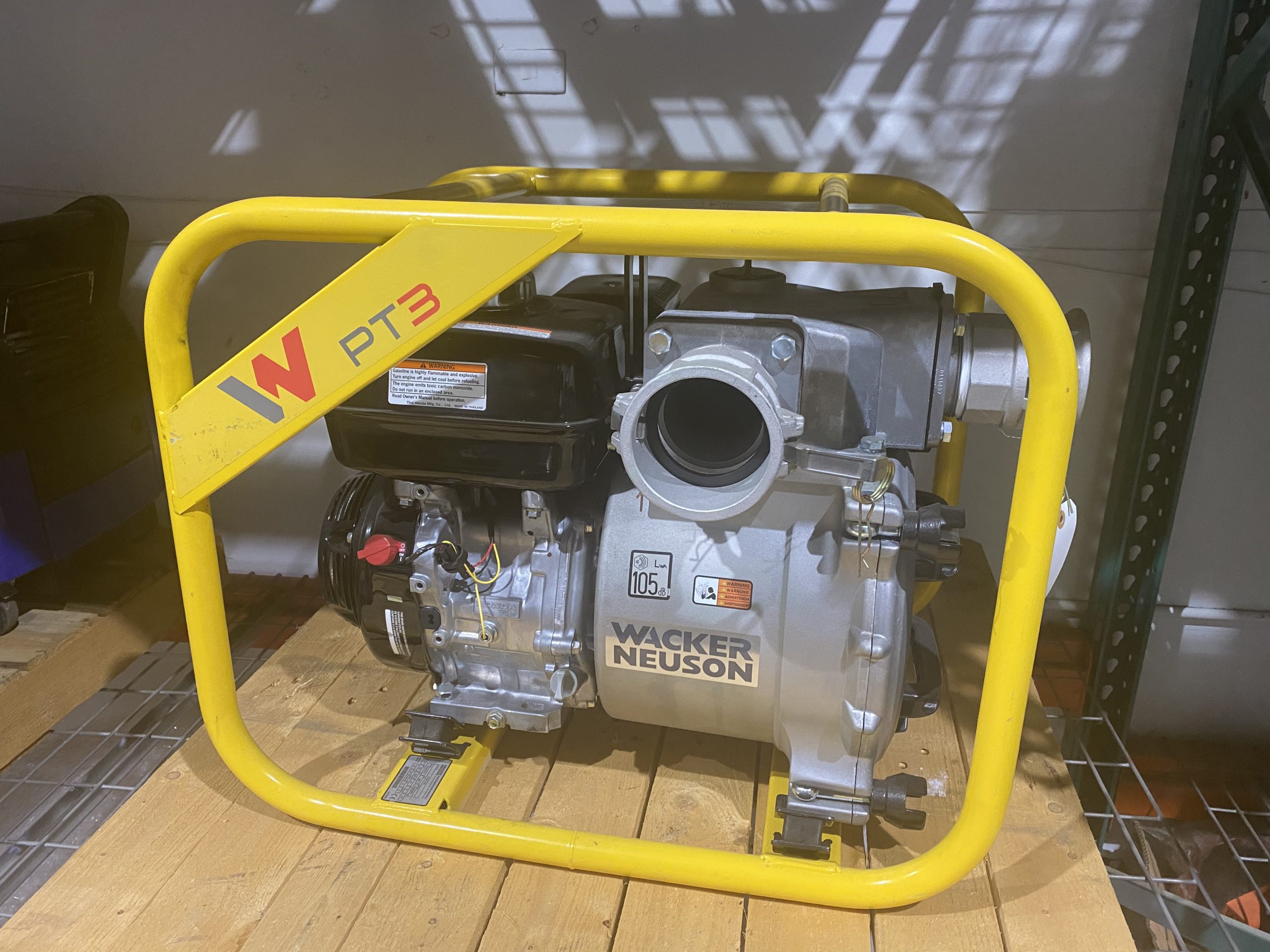 Wacker Neuson PT3 Trash Water Pump Advanced Tool & Equipment