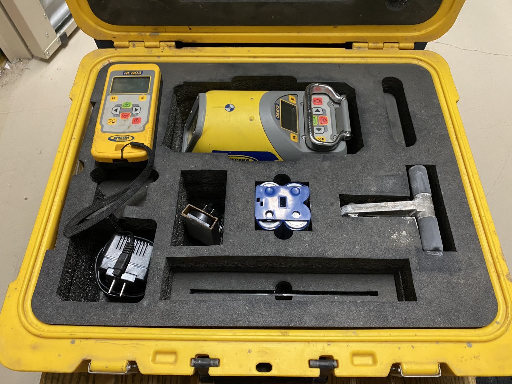 Topcon TPL6 Pipe Sewer Laser with Case and Remote Advanced Tool
