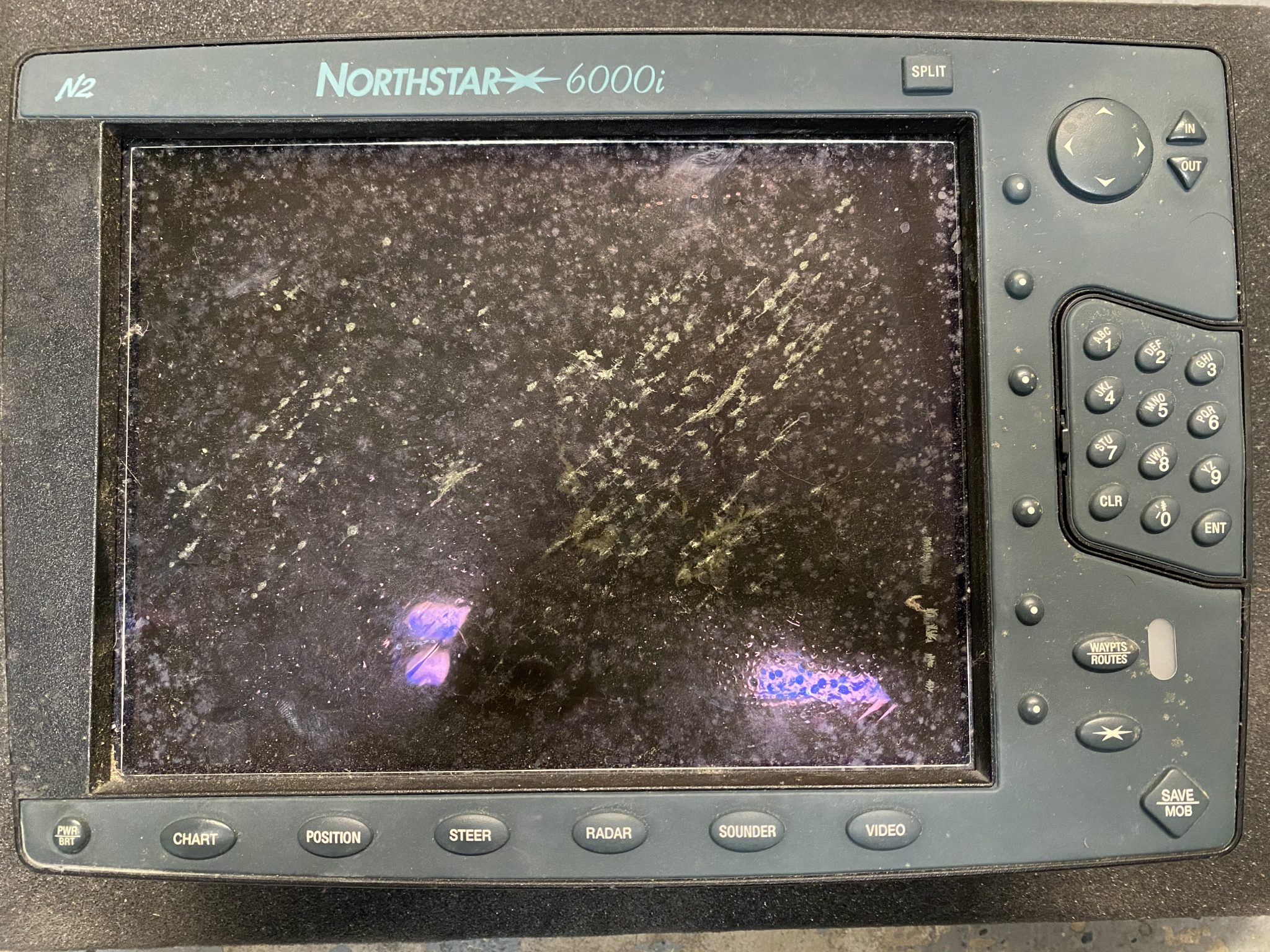 Northstar 6000i GPS Marine Chartplotter for Parts/Repair Advanced