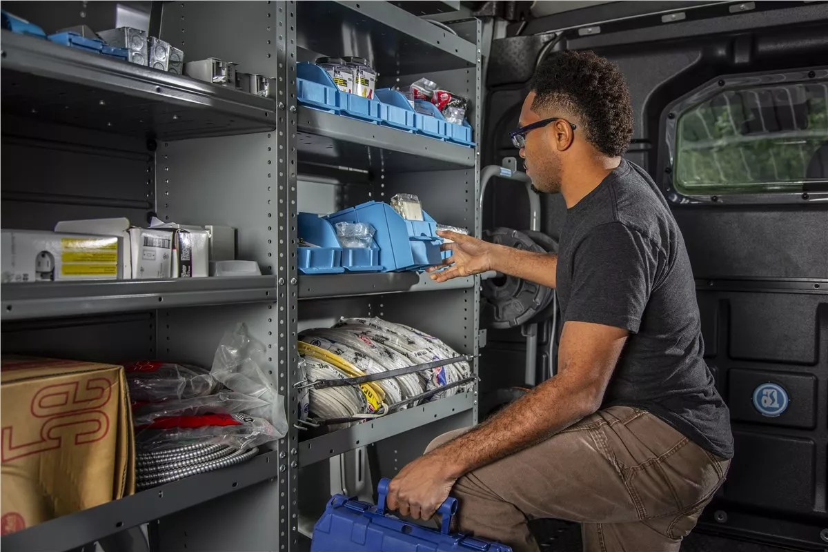 Work Van Shelving Cargo Management Advanced Work Vans