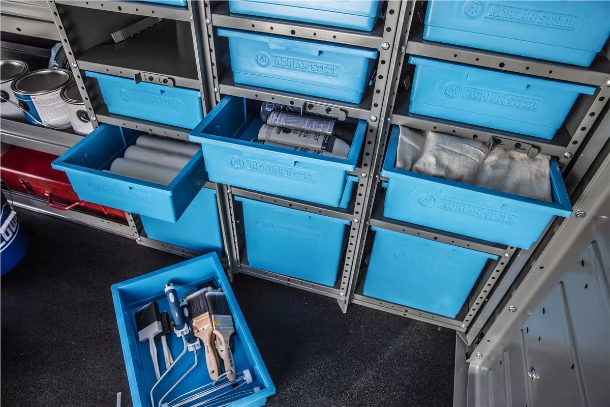 Work Van Drawers Cargo Management Advanced Work Vans
