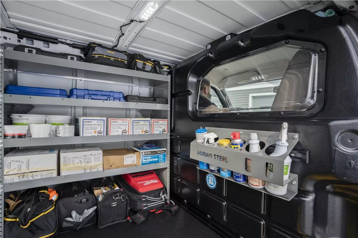 Work Van Shelving Cargo Management Advanced Work Vans