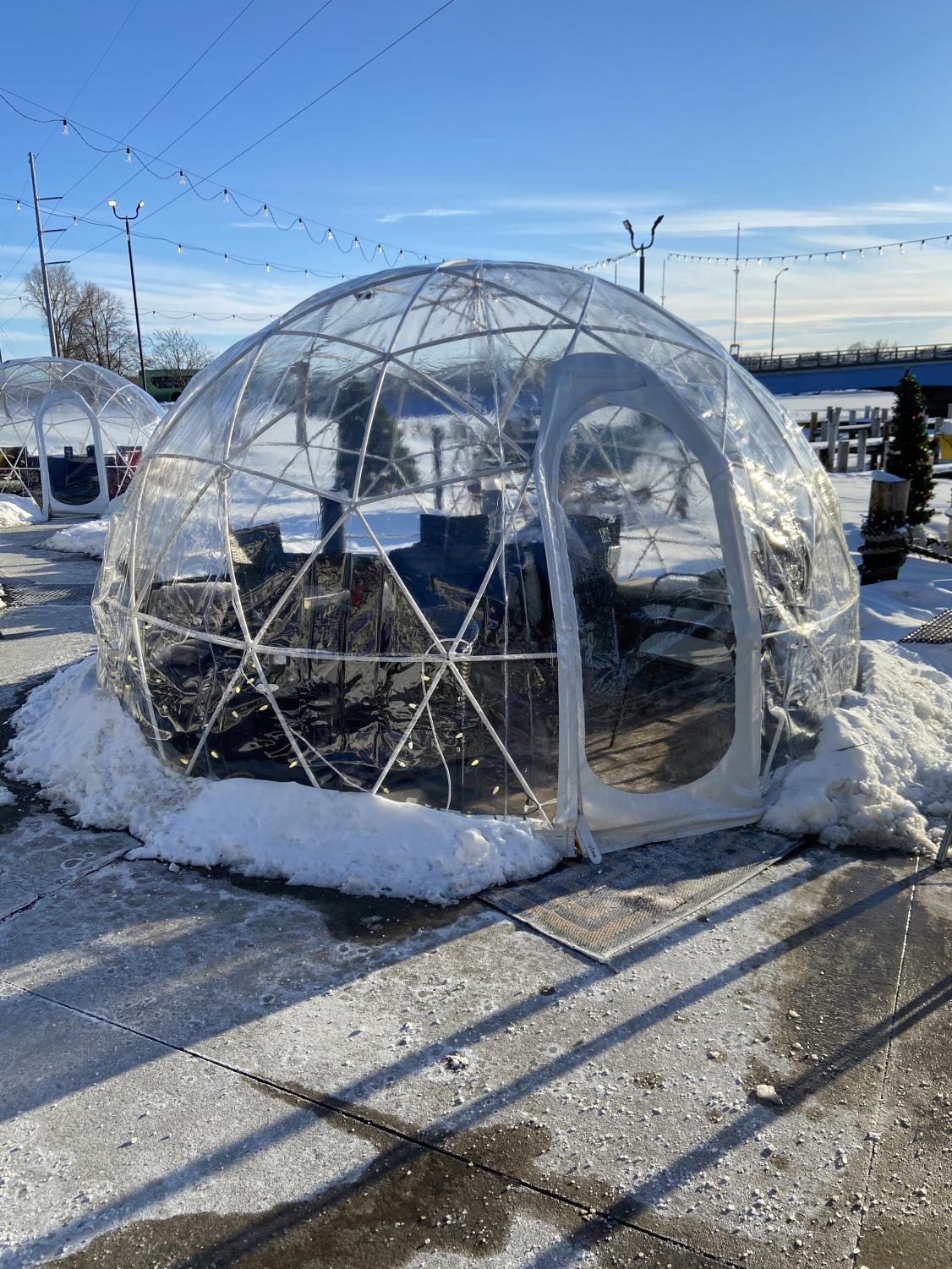 Fox River Brewing Co. installs domes for outdoor dining The AdvanceTitan