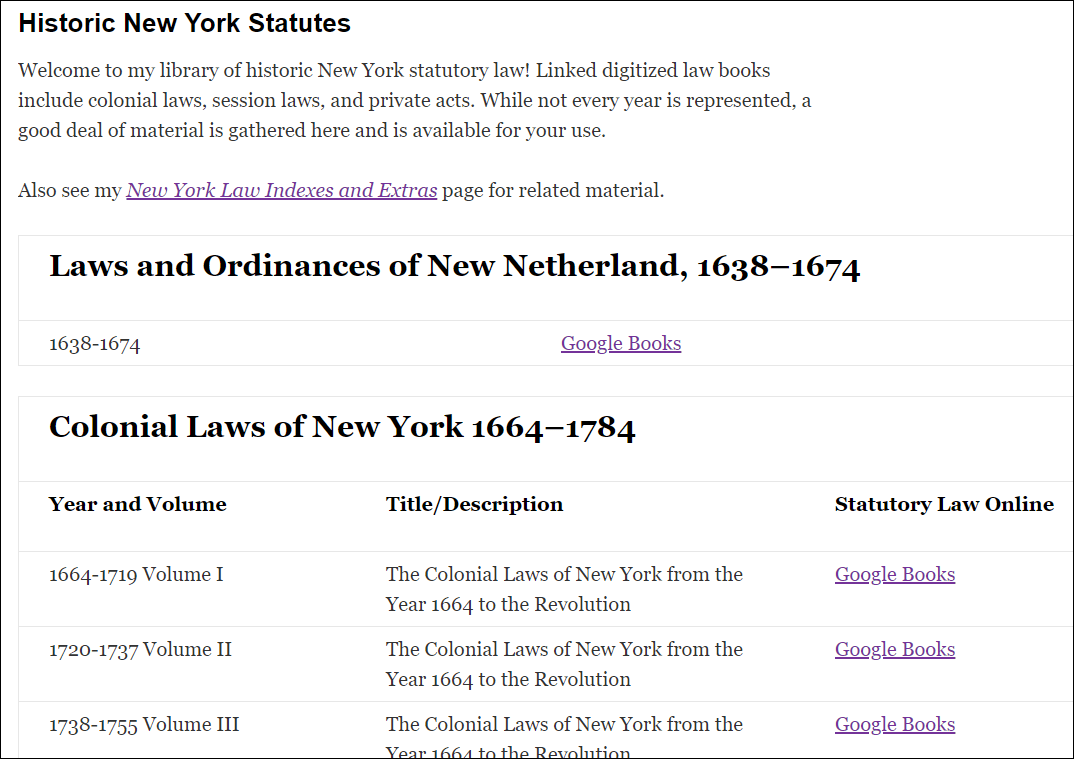 Introducing Historic New York Statutes The Advancing Genealogist
