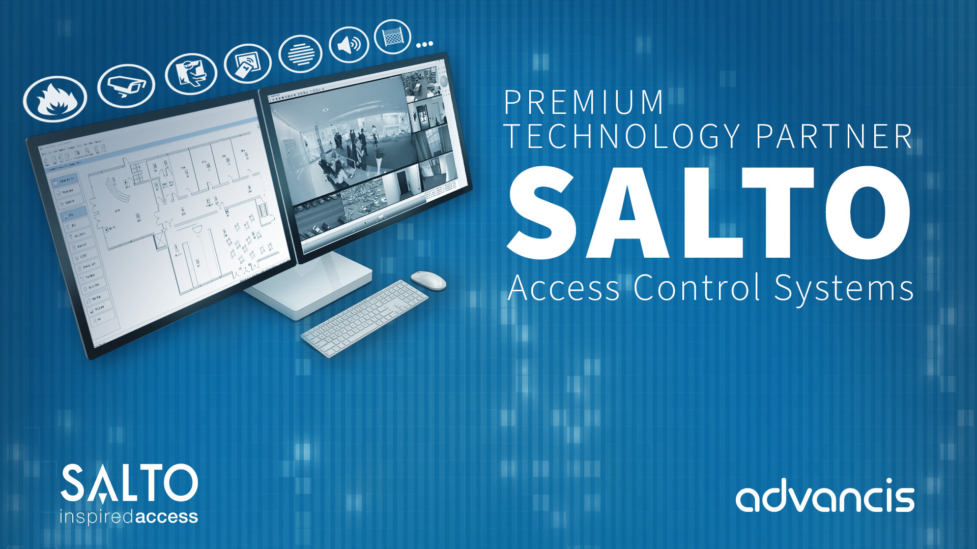 News » SALTO Systems New Premium Technology Partner Advancis