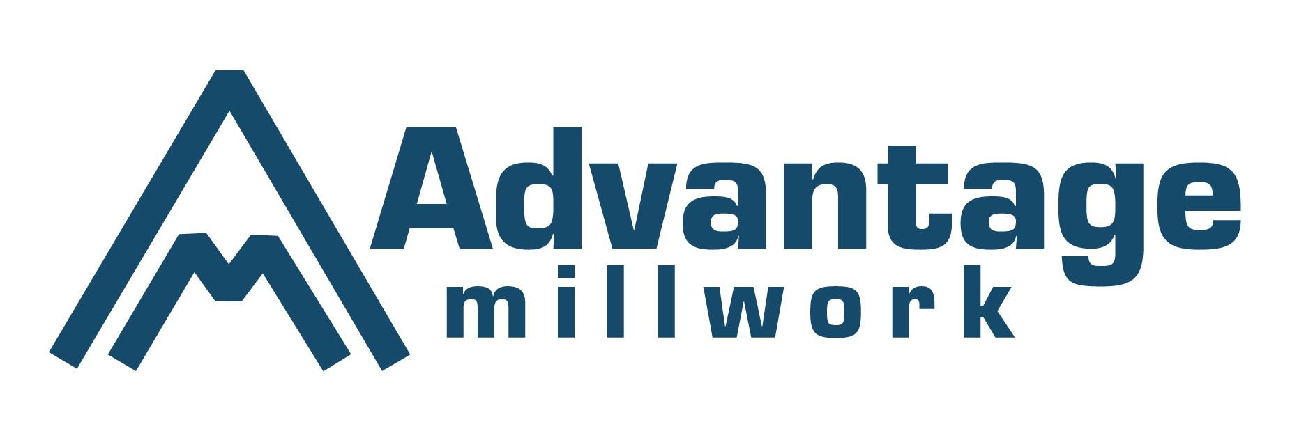 Advantage Millwork Logo Custom Millwork and Solid Surface Advantage