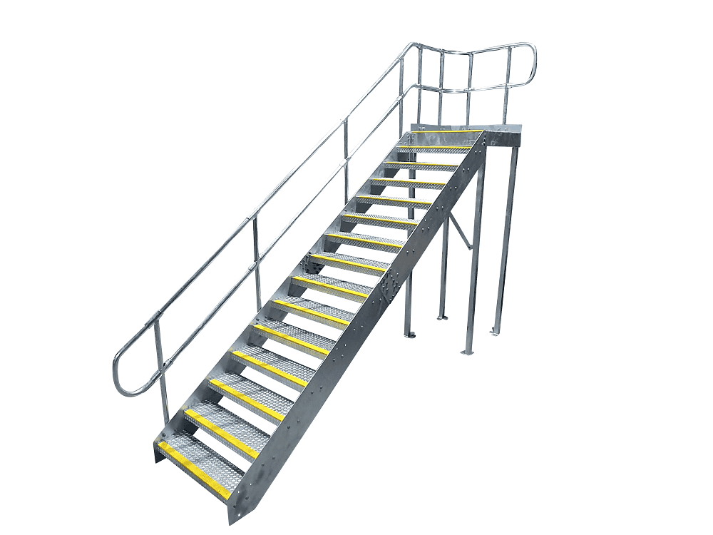Prefab Stairs Industrial Steel Staircases Prefabricated Metal Stairs