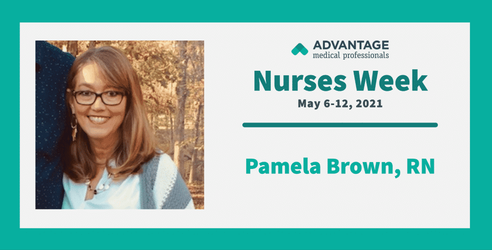 AMP Staffing Celebrates Nurses Week Pamela Brown, RN
