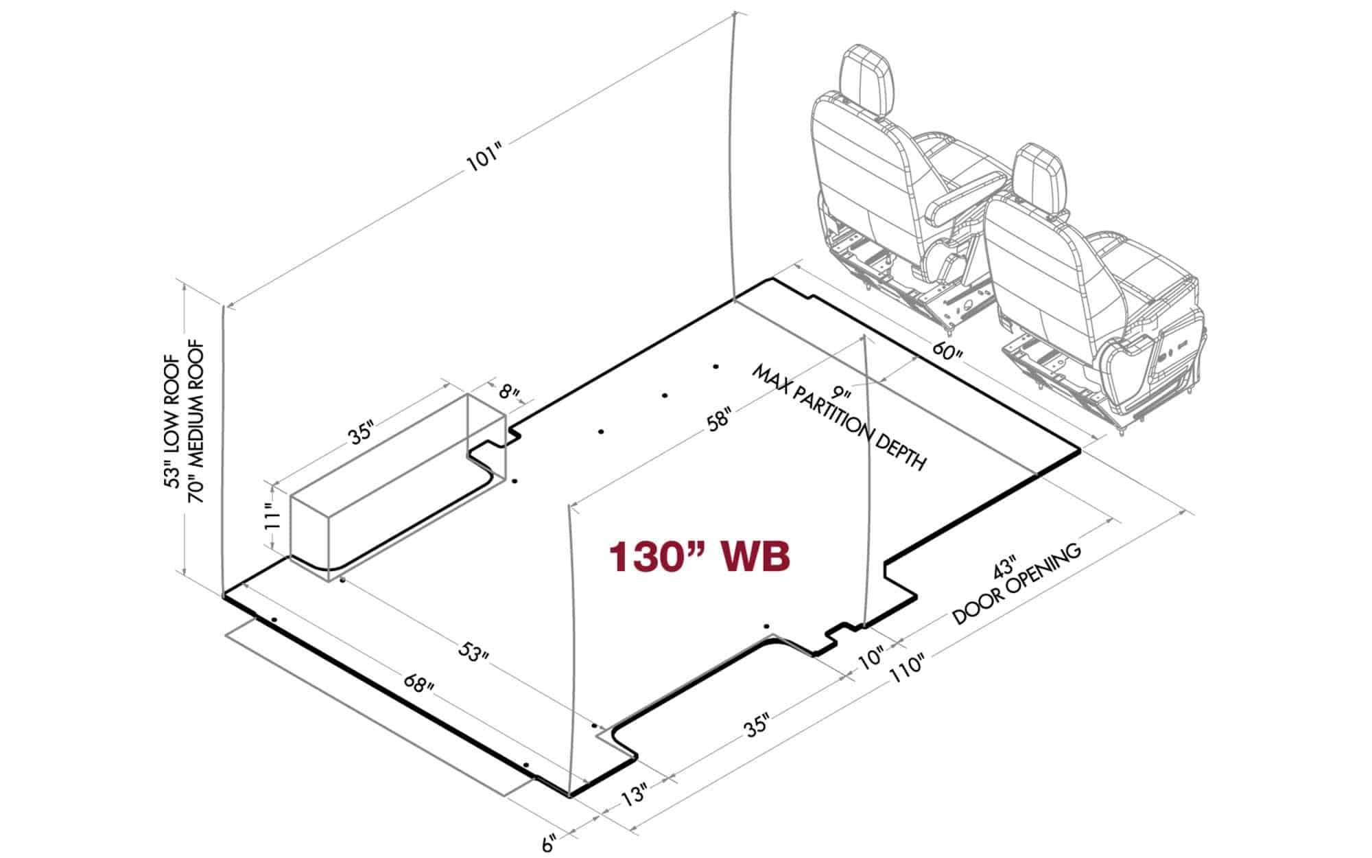2021 Ford Transit Cargo Van Interior Dimensions Home Alqu